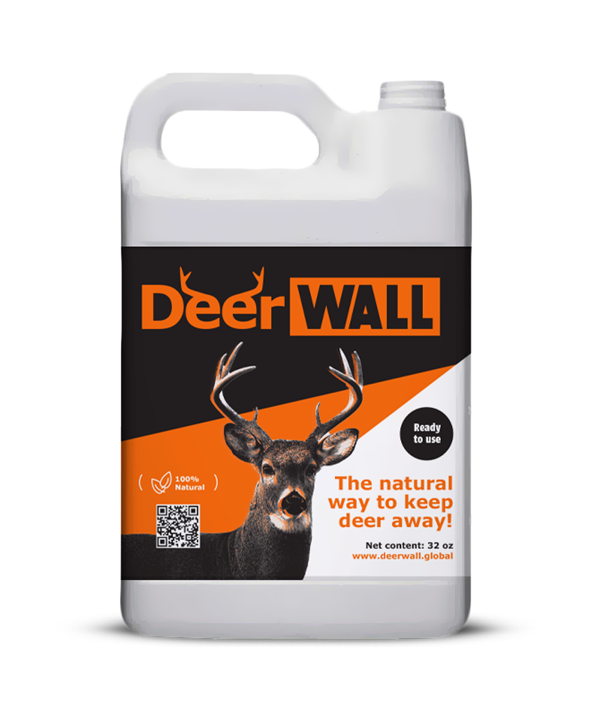 Deer Wall Garden Shield Spray – 1 Gallon (Ready to use) All-Natural Deer Repellent