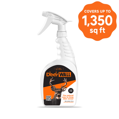 Deer Wall Garden Shield Spray (Ready to use) – 32oz All-Natural Deer Repellent