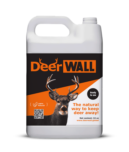 DeerWall Garden Shield Spray – 1 Gallon (Ready to use) All-Natural Deer Repellent